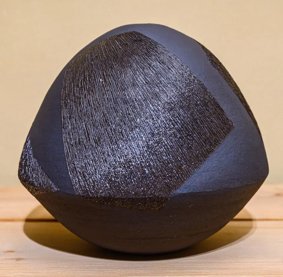 Sculpture en grès de Patrick Sibille